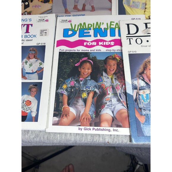 Jumpin Jeans Denim For Kids Tulip Productions Lot Of Magazines Paperback - Picture 4 of 9